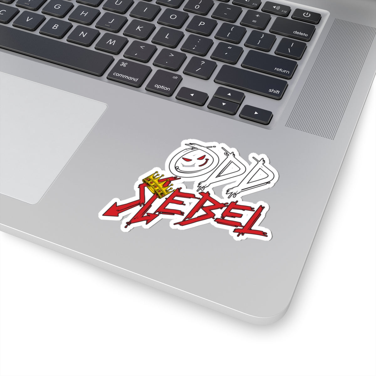 kiss cut vinyl laptop sticker, durable decal aesthetic and everyday carry