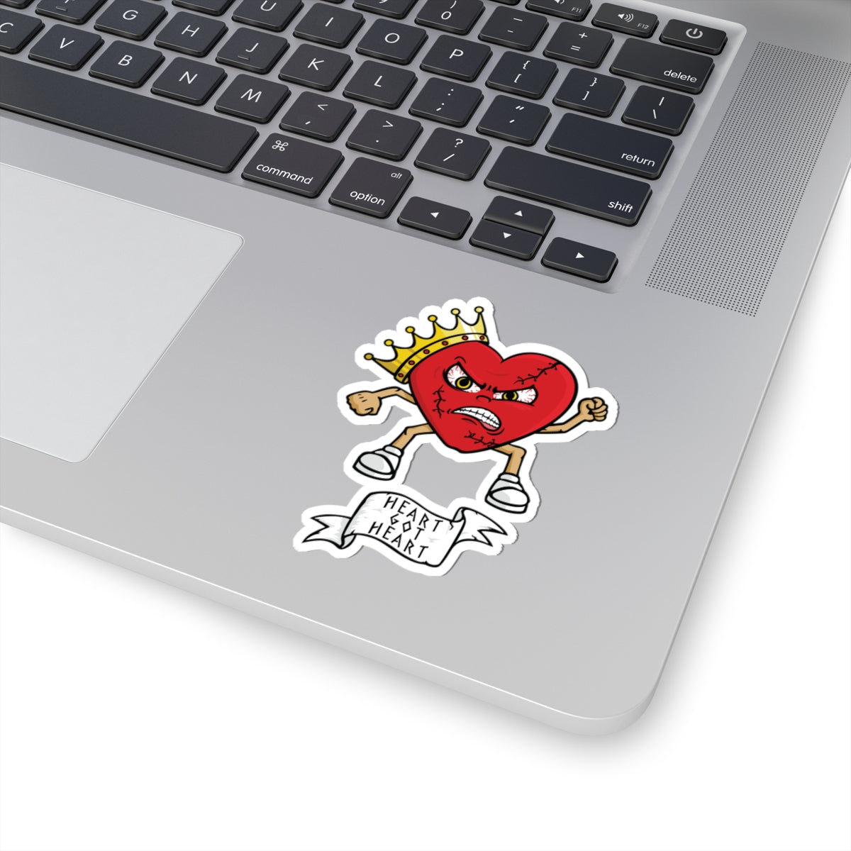 Laptop sticker application, scratch-resistant vinyl sticker, kiss-cut sticker for laptops and notebooks