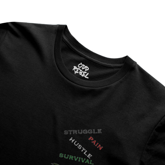 skatewear graphic t-shirt chest print detail